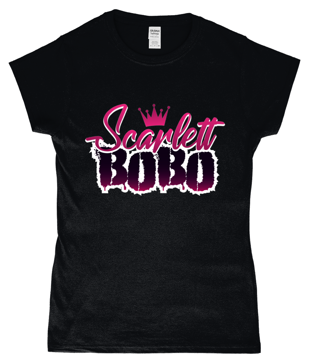 Scarlett Bobo - Logo Ladies T-Shirt - SNATCHED MERCH