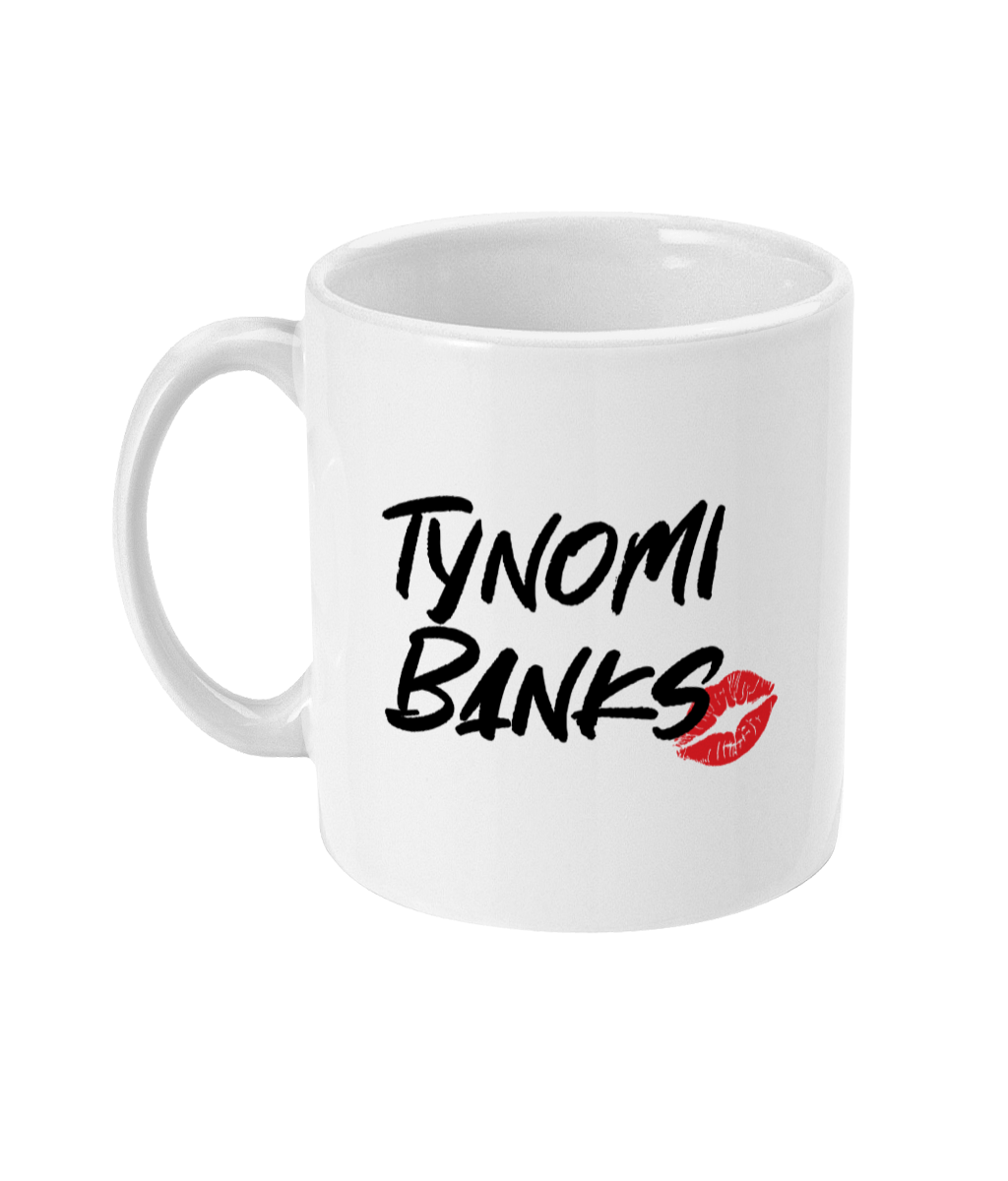 Tynomi Banks - Logo Mug - SNATCHED MERCH