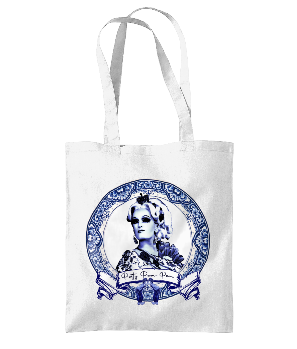 Patty Pam-Pam - Delft Blue Tote Bag