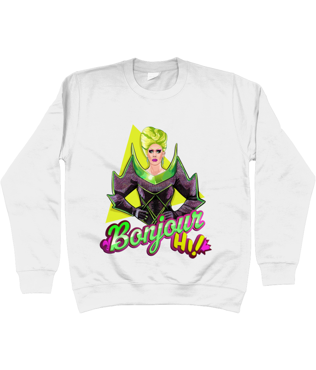 Rita Baga - Bonjour Hi Sweatshirt - SNATCHED