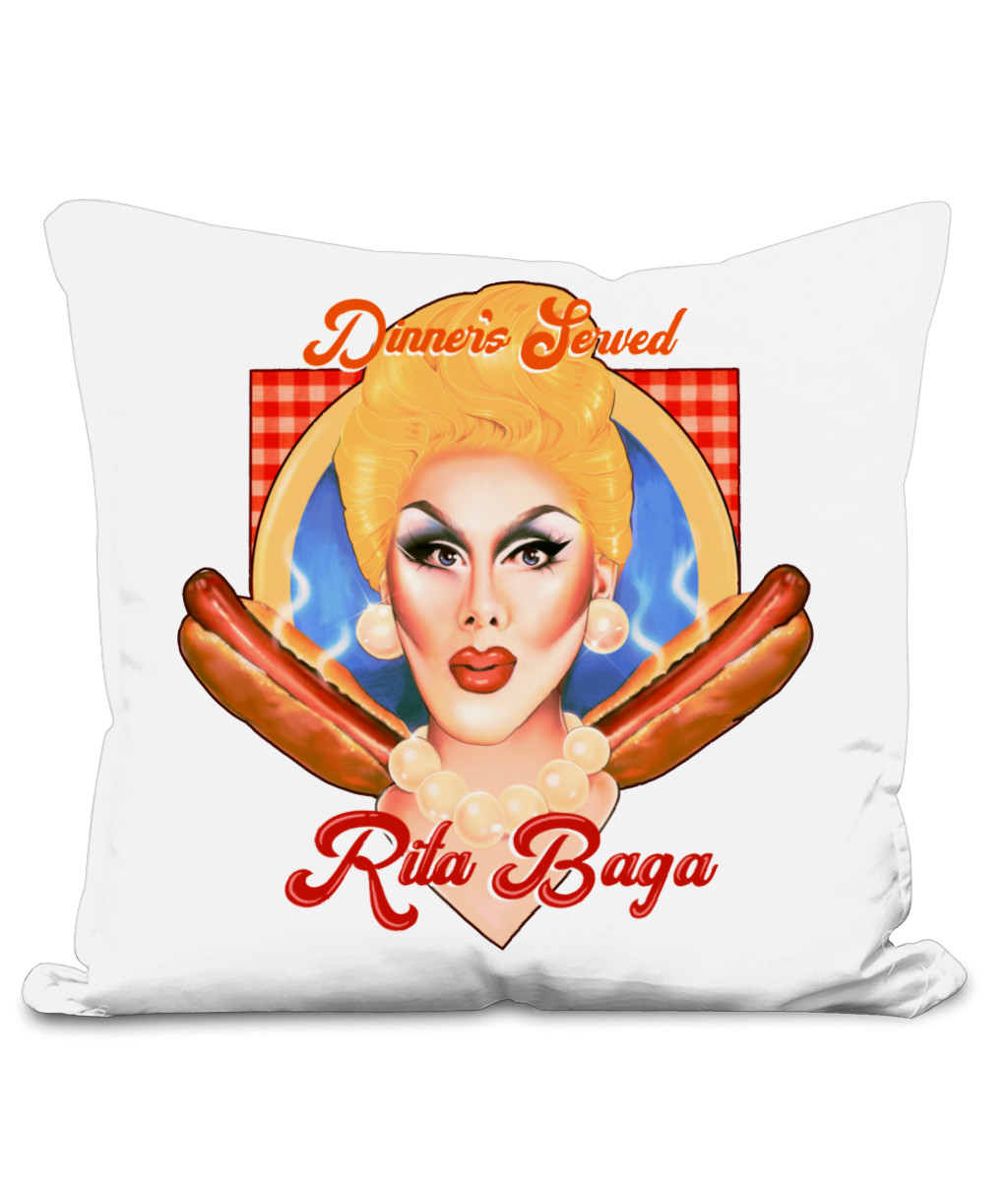 Rita Baga - Bagadogs Cushion Cover