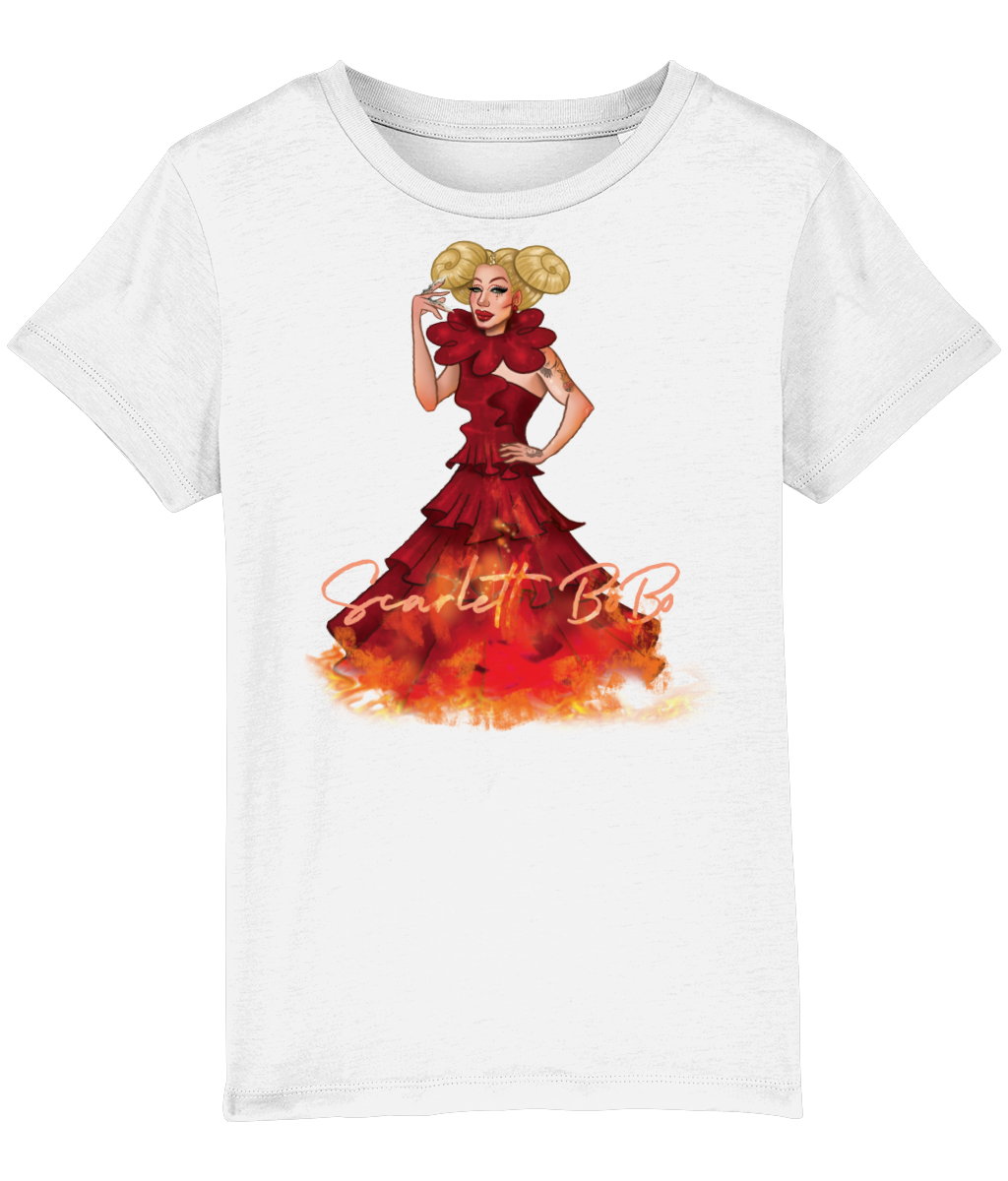 Scarlett Bobo - Clown On Fire Kids T-Shirt - SNATCHED MERCH