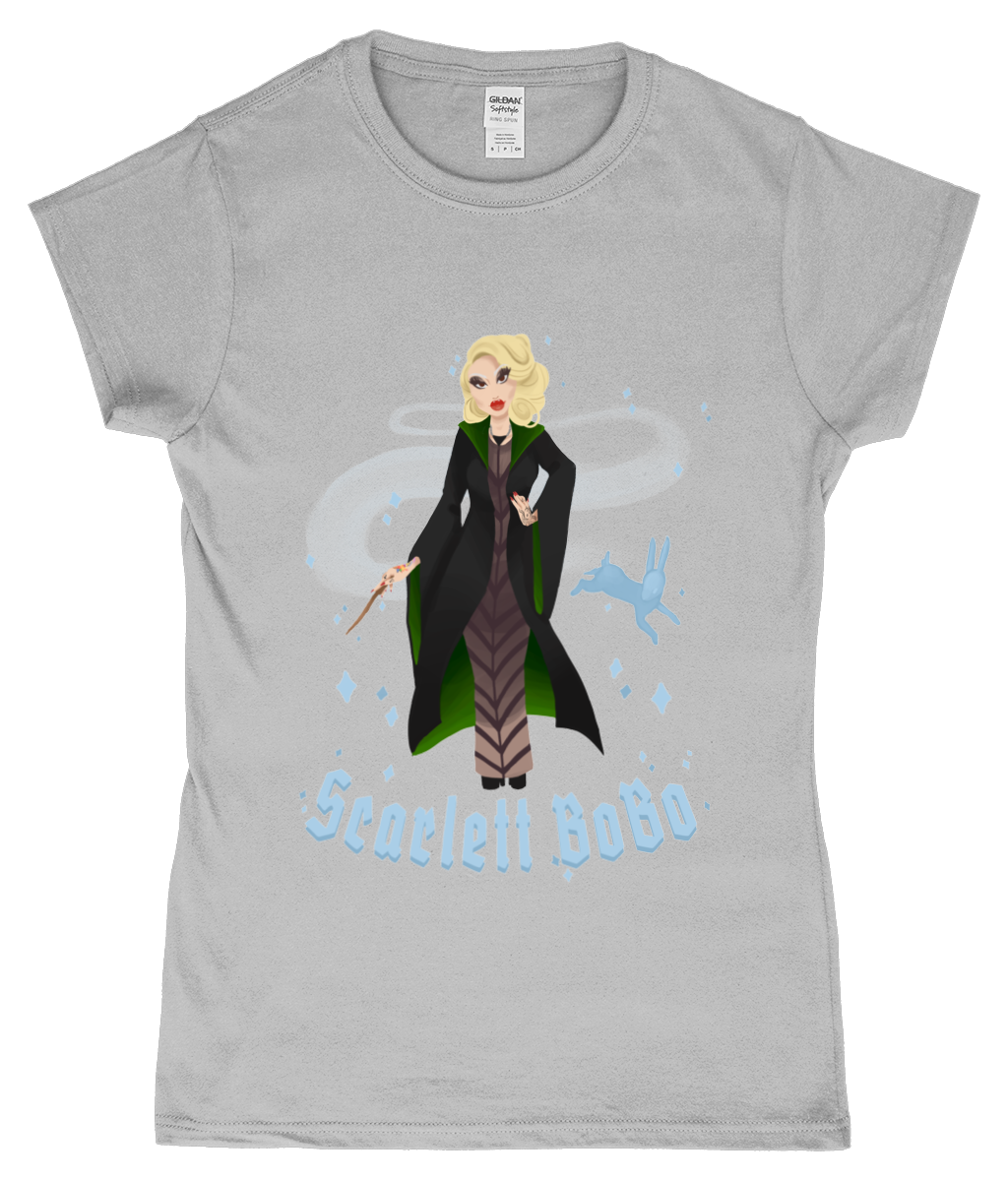 Scarlett Bobo - Slytherin Bobo Ladies T-Shirt - SNATCHED MERCH