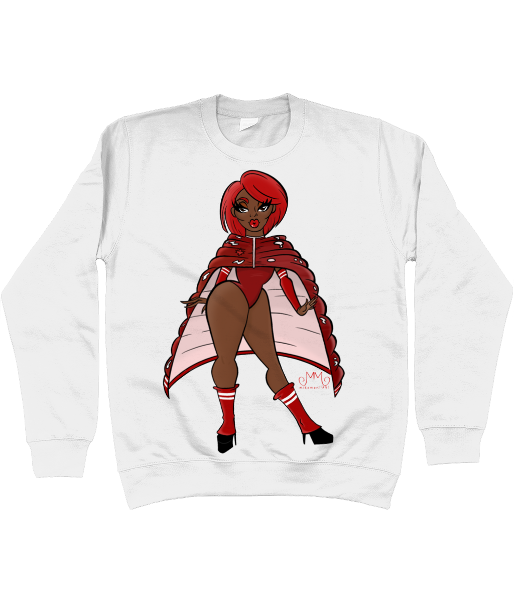 Anastarzia Anaquway - Starzy x Moncler - Canuck Couture Sweatshirt