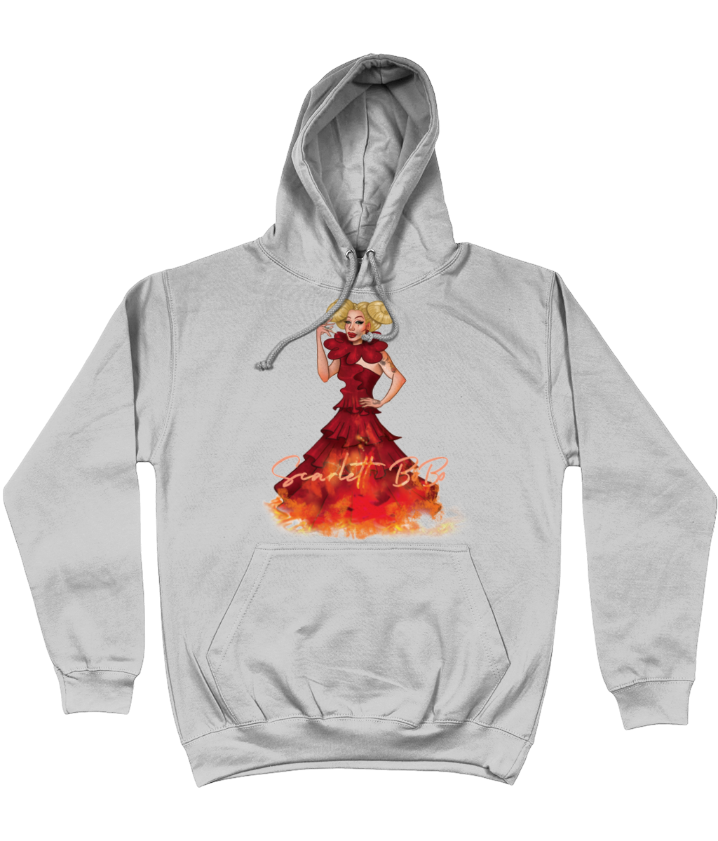 Scarlett Bobo - Clown On Fire Hoodie - SNATCHED MERCH